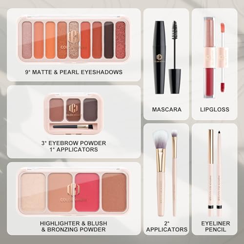 Color Nymph All-In-One Makeup Kit & Travel Backpack