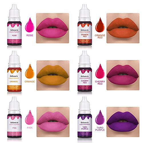 12-Color Edible Plant-Based Dye Set for Custom Lip Gloss