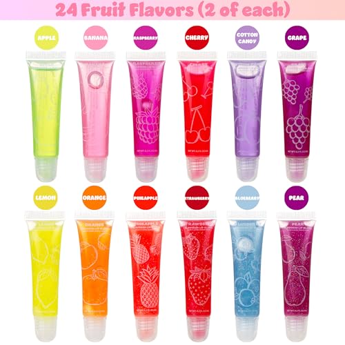 Kid-Friendly Fruit Flavored Lip Gloss Collection