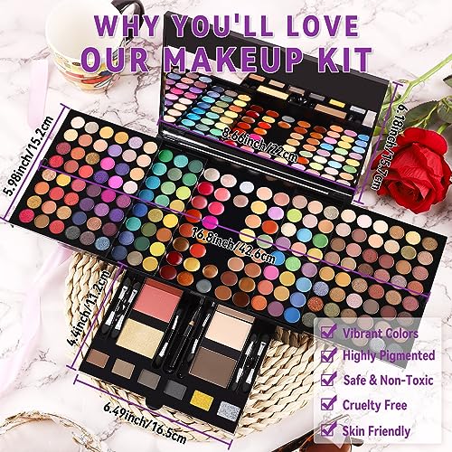 All-In-One 190 Color Makeup Palette for Women