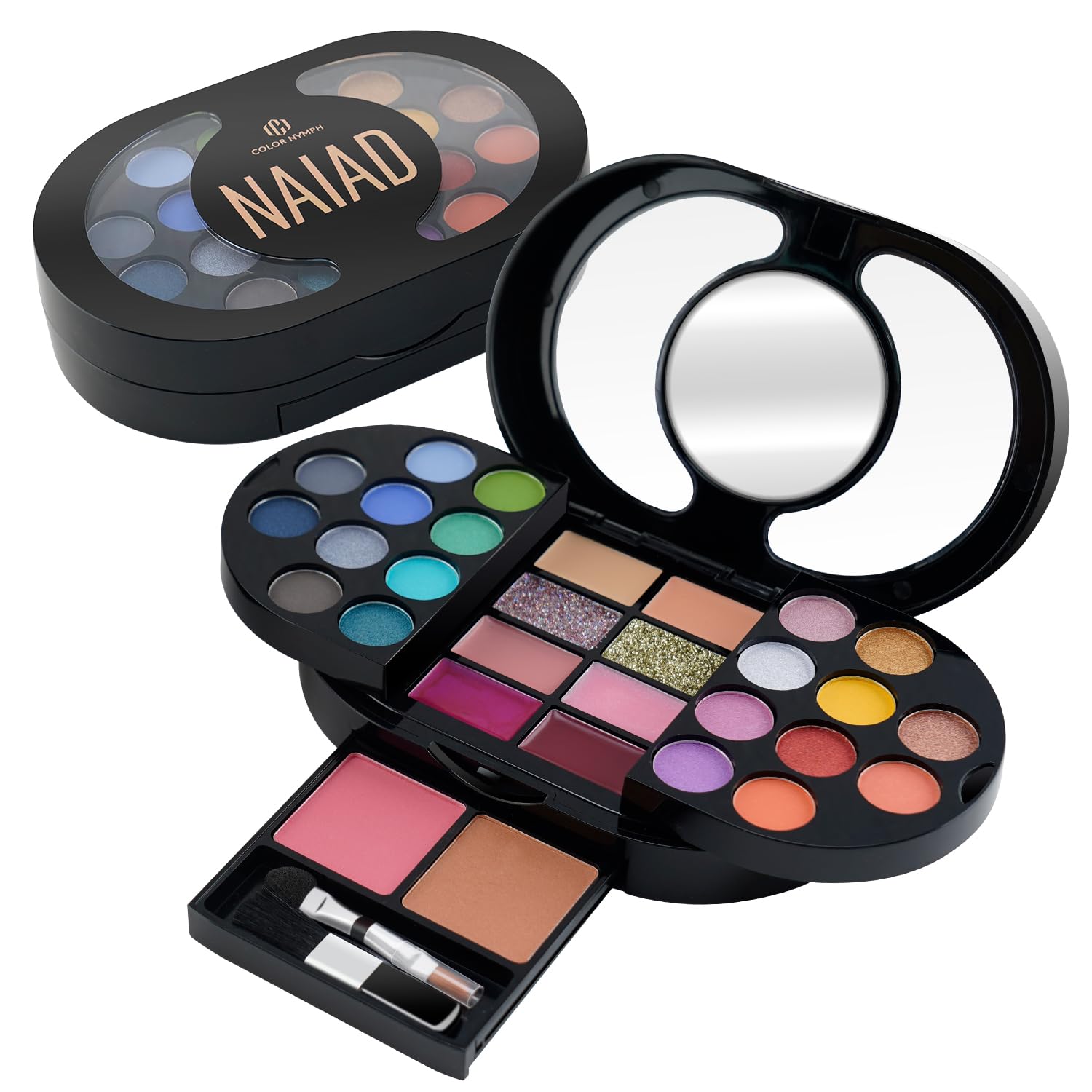 Multi-Color Travel Makeup Palette for Women